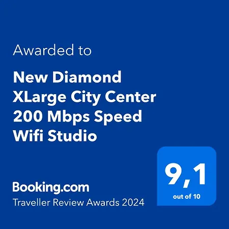 New Diamond Xlarge Center 200 Mbps Speed Wifi Apartment